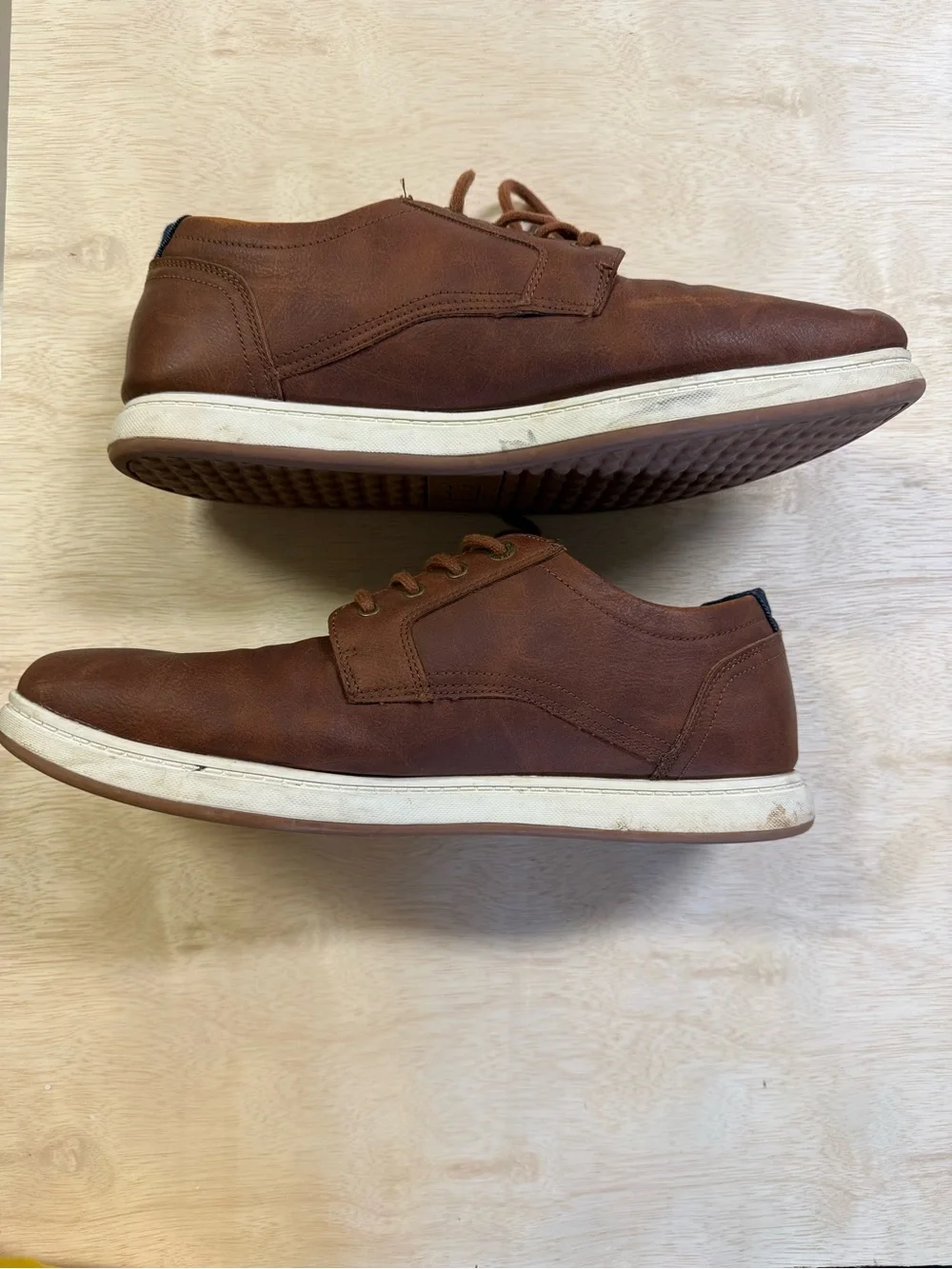 Levi’s Men’s Brown Casual Lace-Up Sneakers Size 13